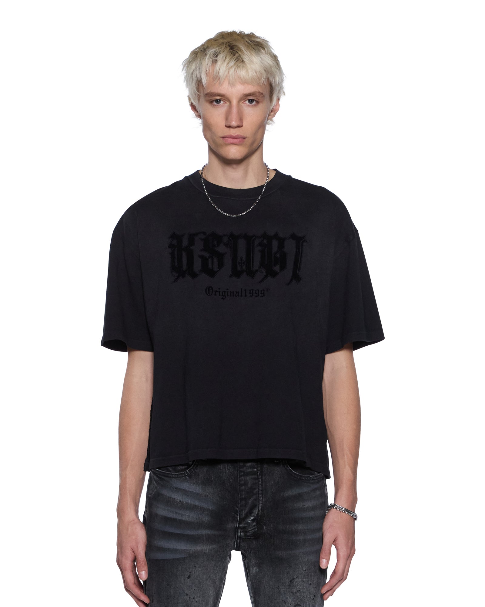 KSTUDIO HALEN SS TEE BLACK FADE
