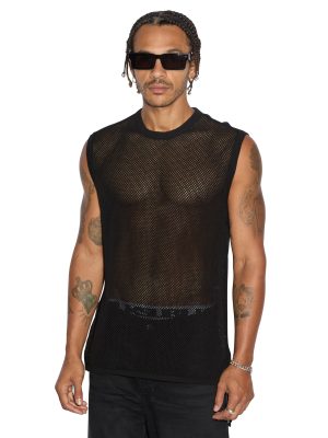 NETWORTH TANK BLACK