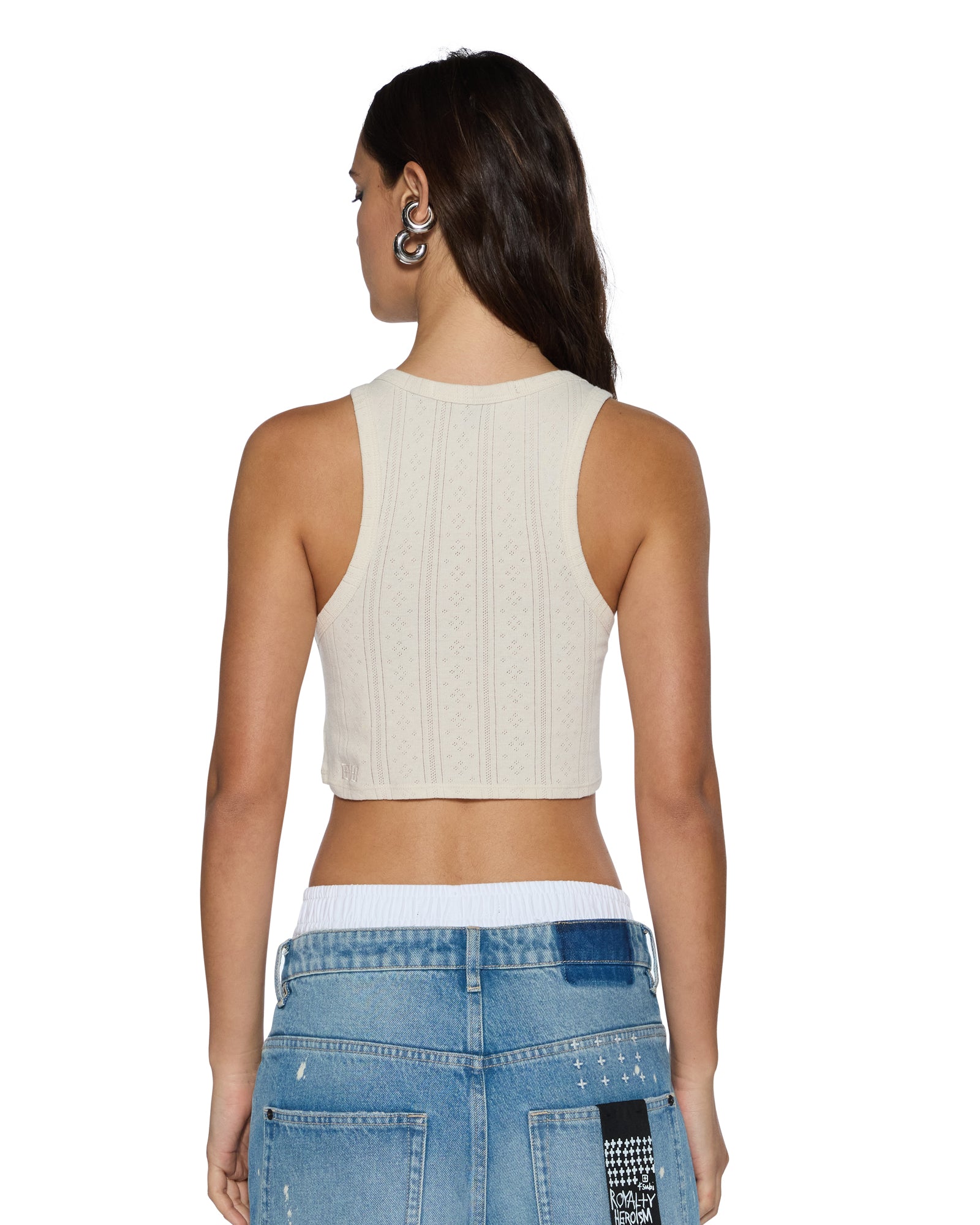 SOTT ORIGIN CROP TANK CREAM - Image 5