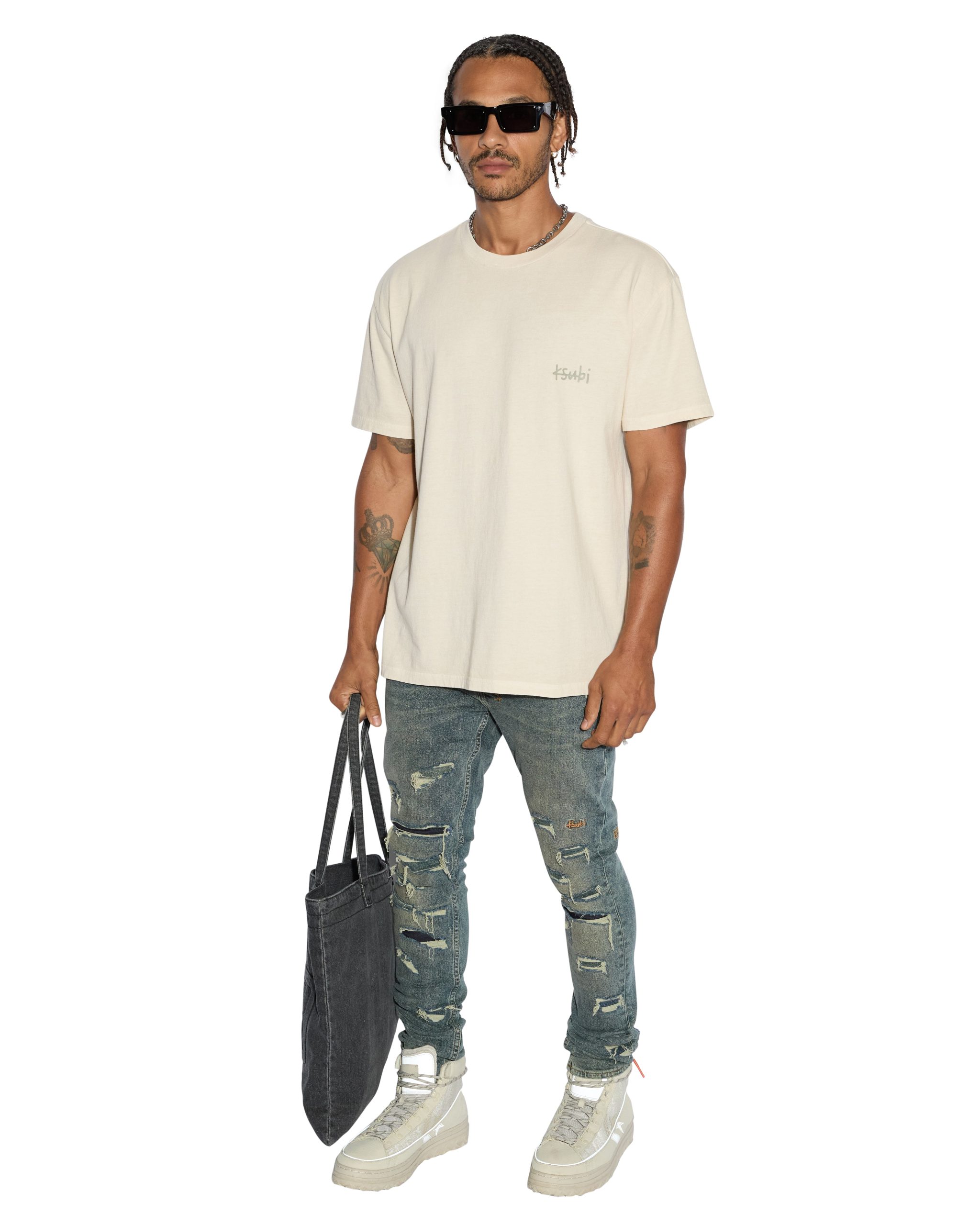 ALL DAY BIGGIE SS TEE DESERT - Image 3