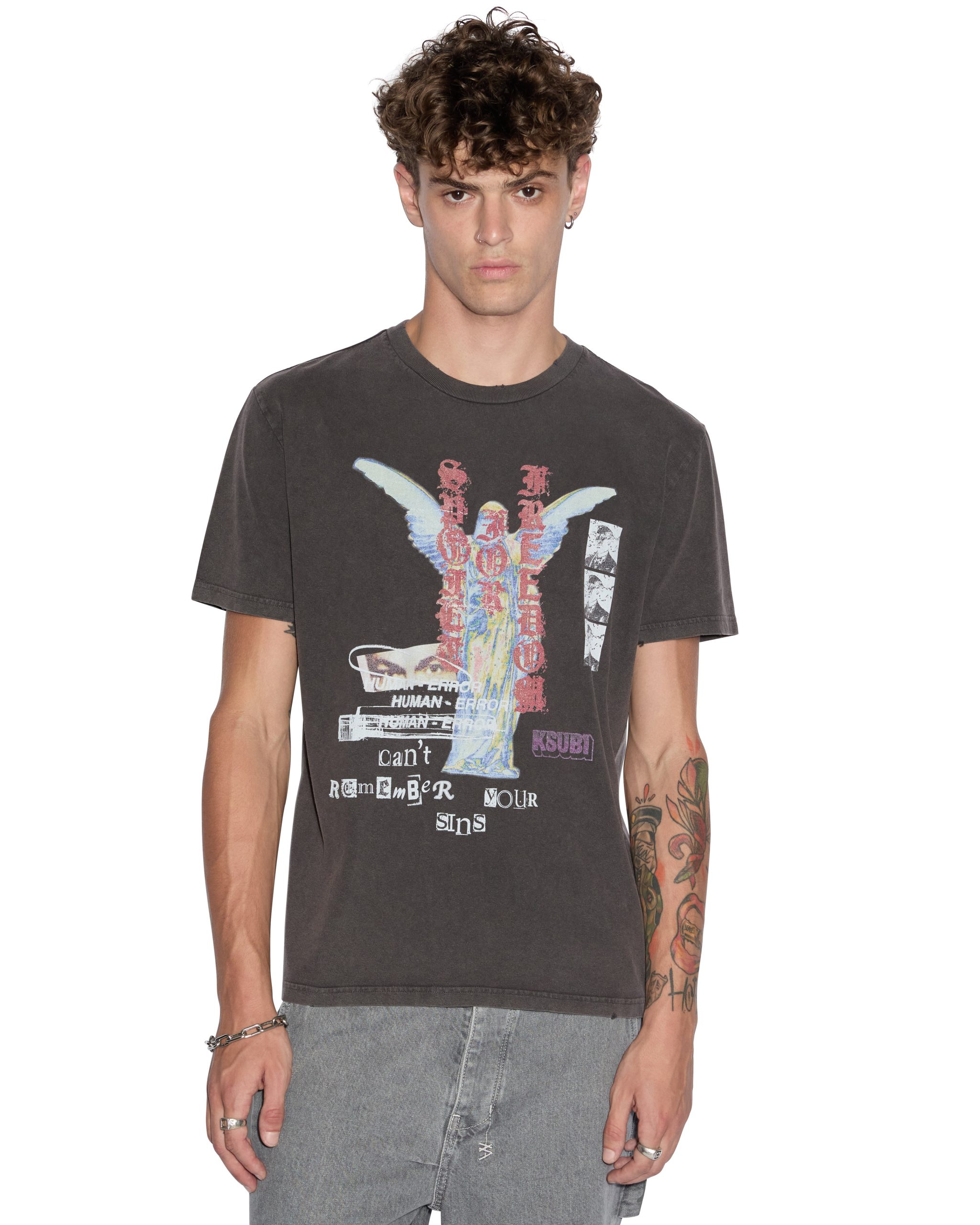 SINNERS KASH SS TEE ACID BLACK - Image 3