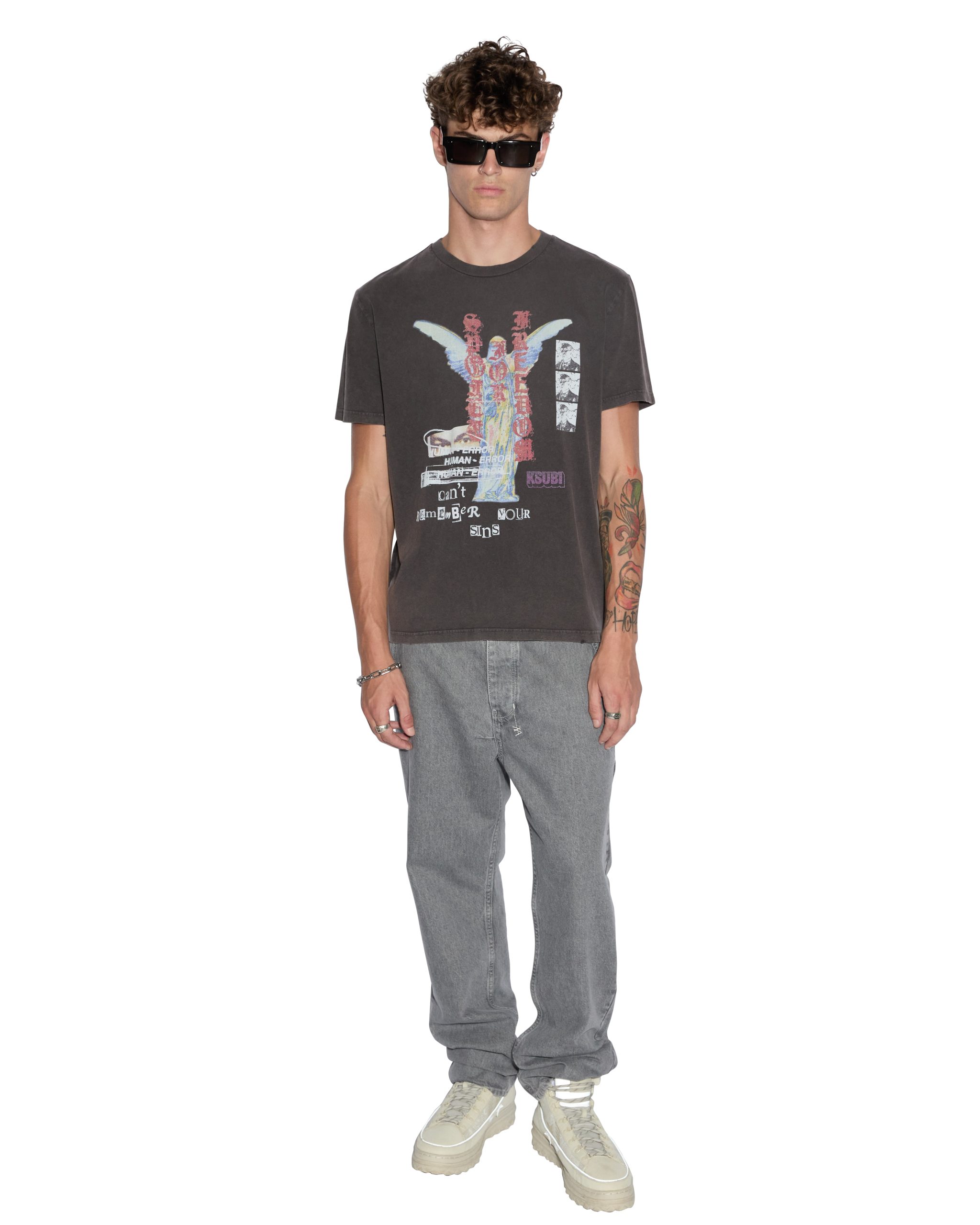 SINNERS KASH SS TEE ACID BLACK - Image 2