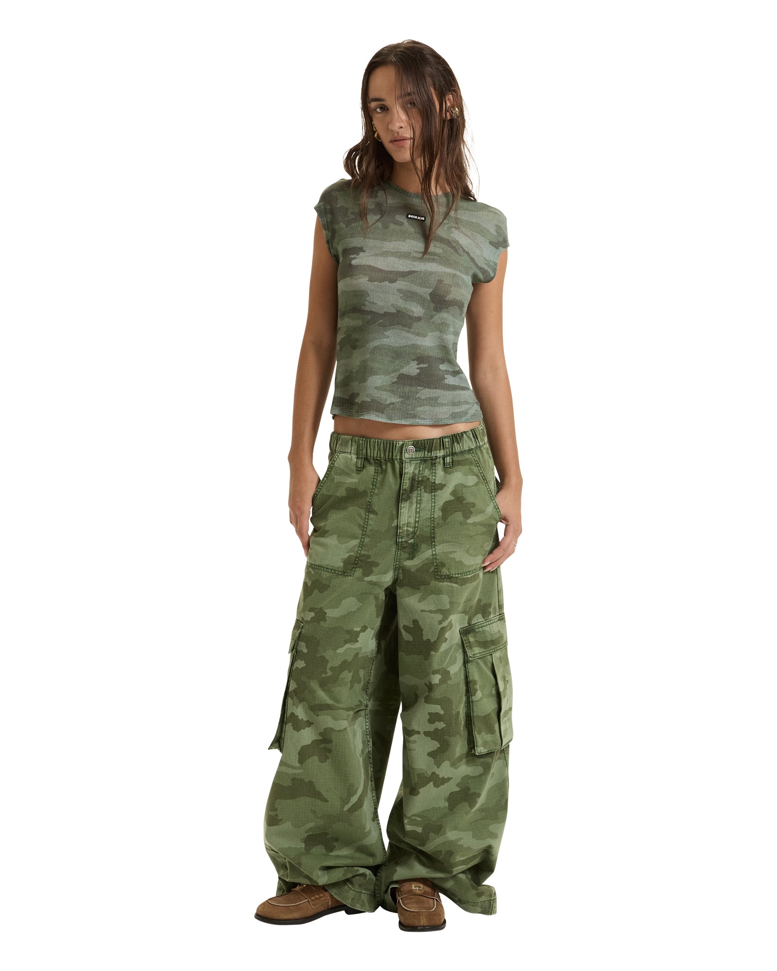 KSUPER CARGO PANT HASH CAMO - Image 2