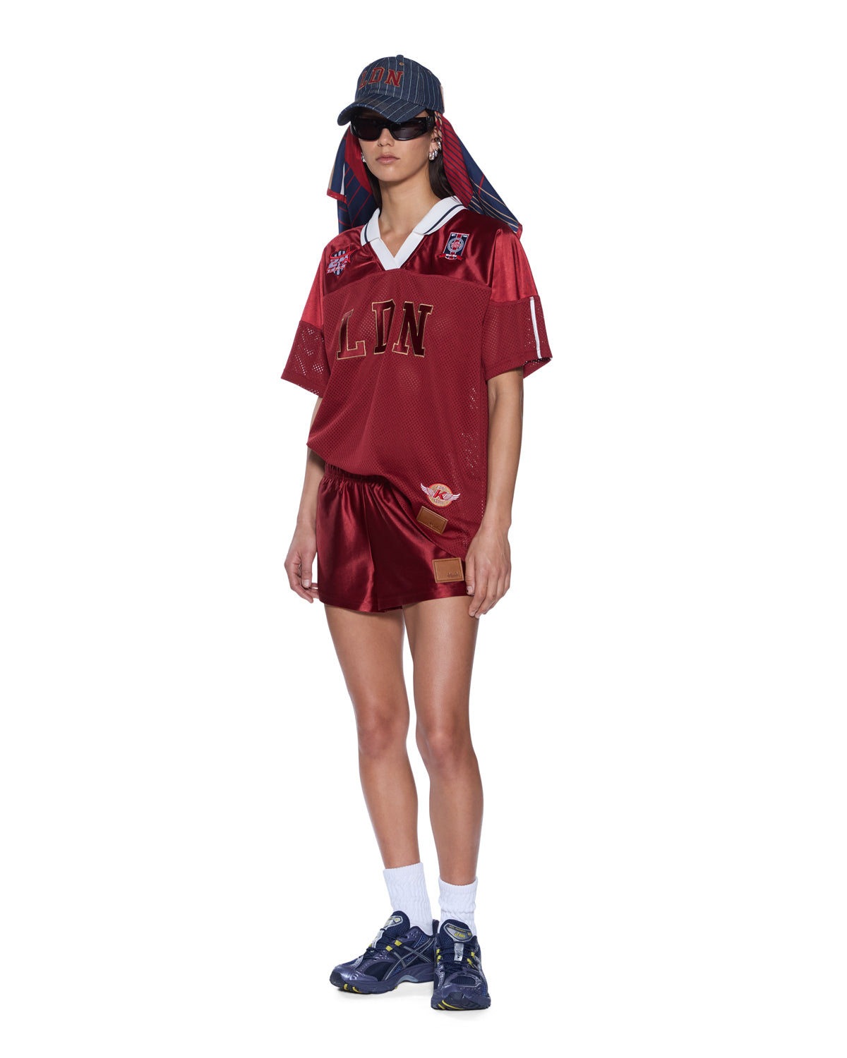 LDN BOYFRIEND SS JERSEY GARNET - Image 5