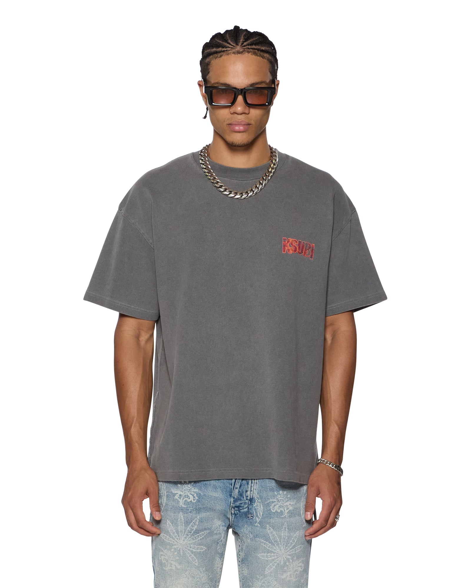 KICKSTART EKCESS SS TEE CHARCOAL - Image 2