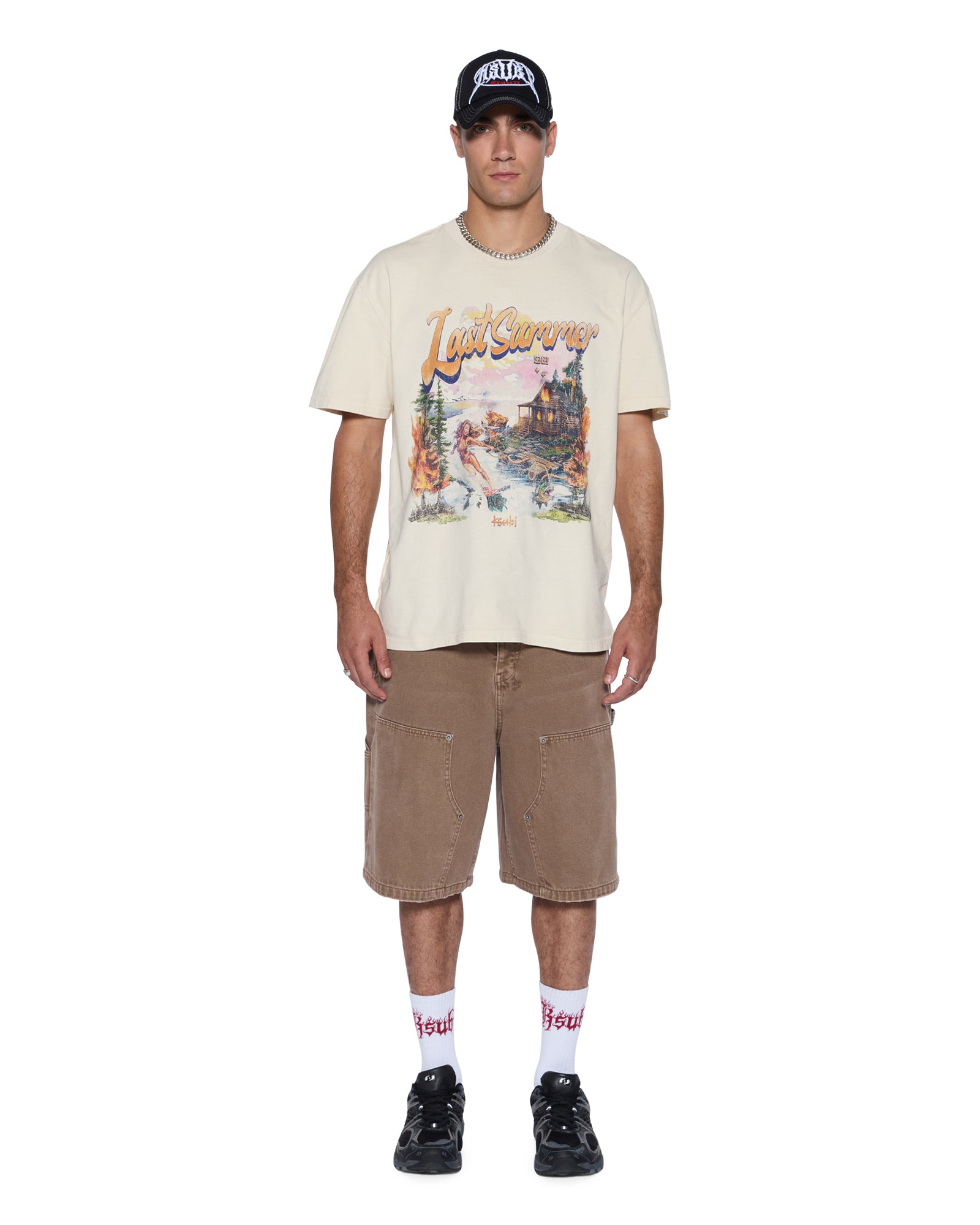 LAST SUMMER BIGGIE SS TEE DESERT - Image 3