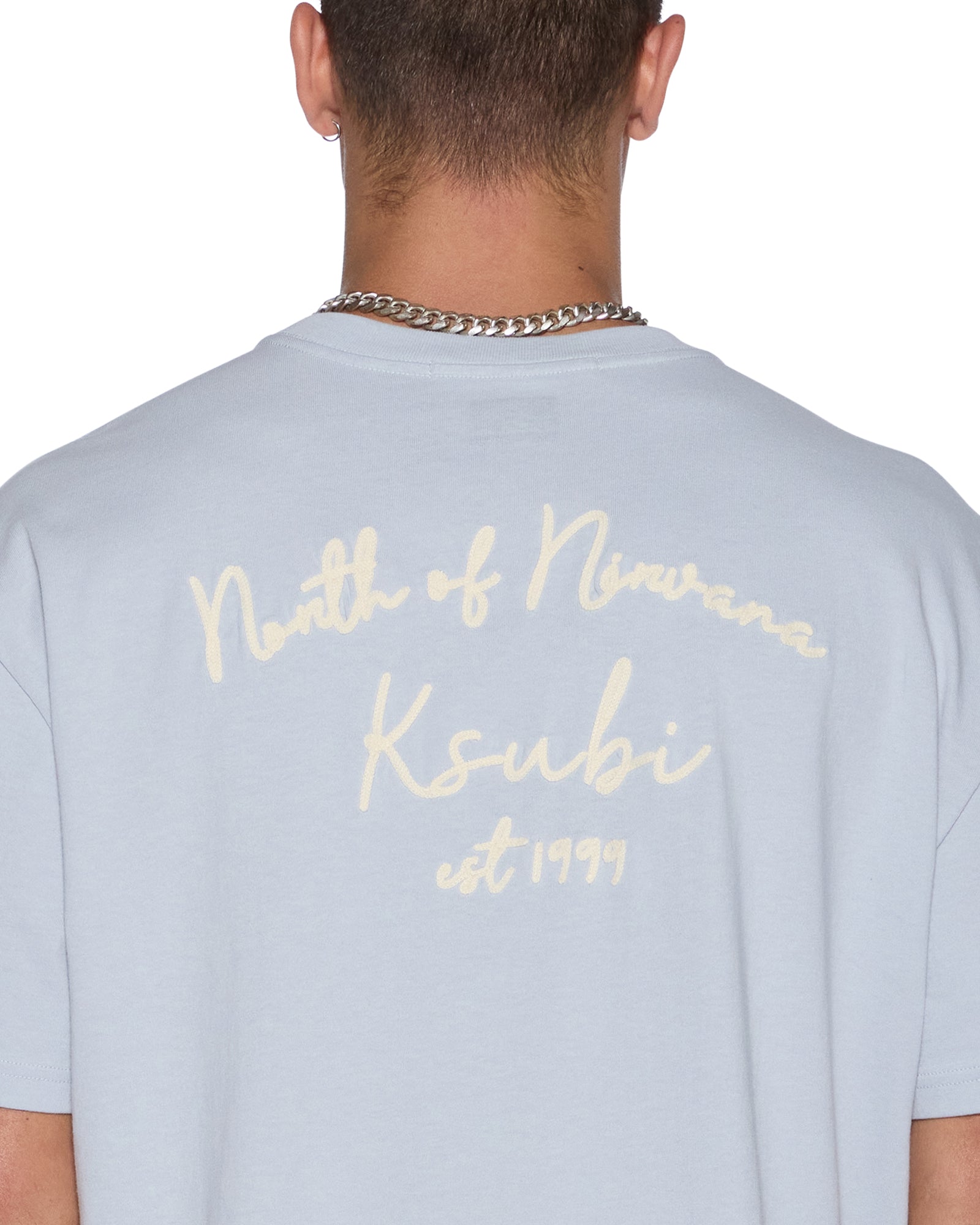 SALUD BIGGIE SS TEE BLUE MIST - Image 5