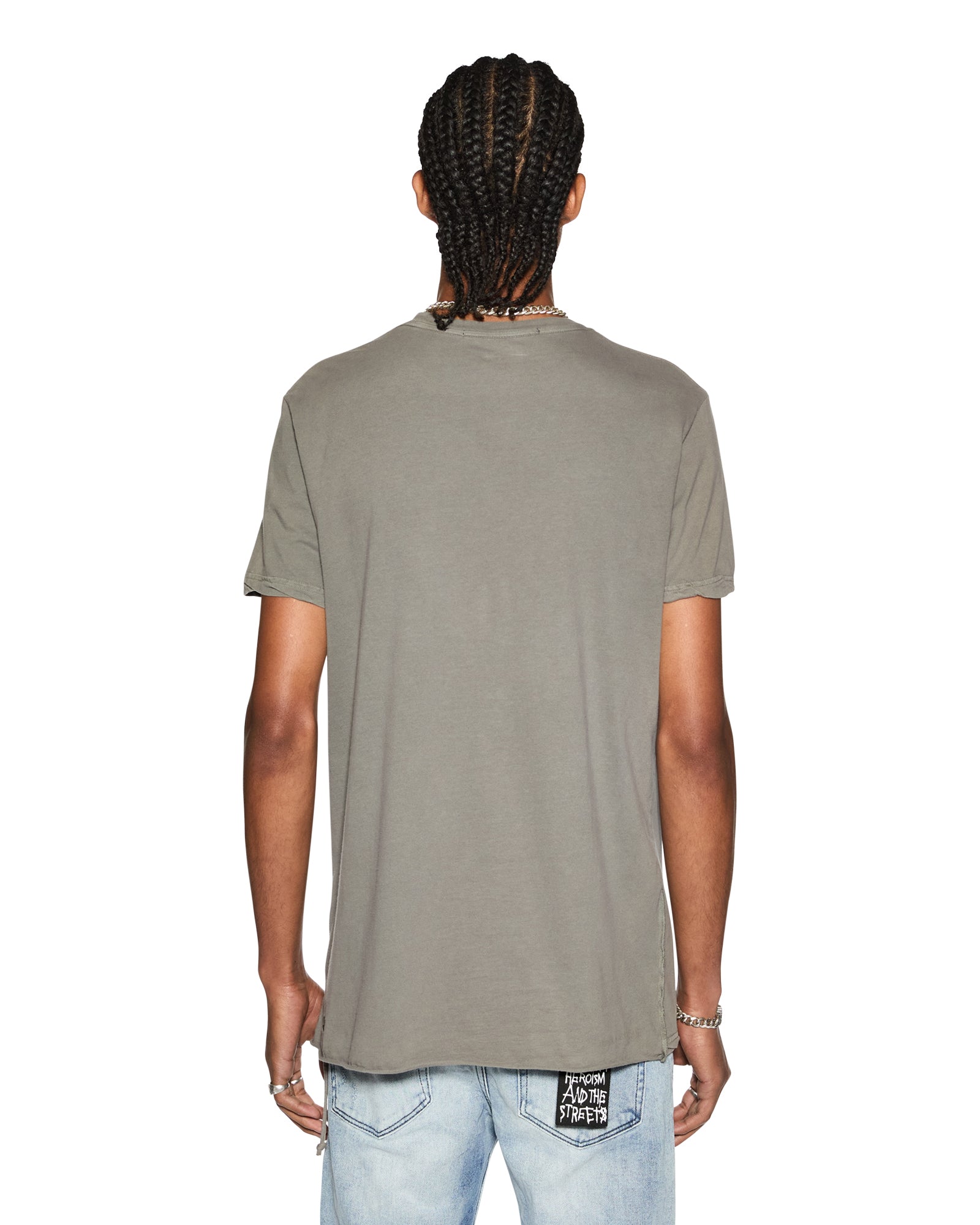 SEEING LINES SS TEE VINTAGE GREY - Image 3