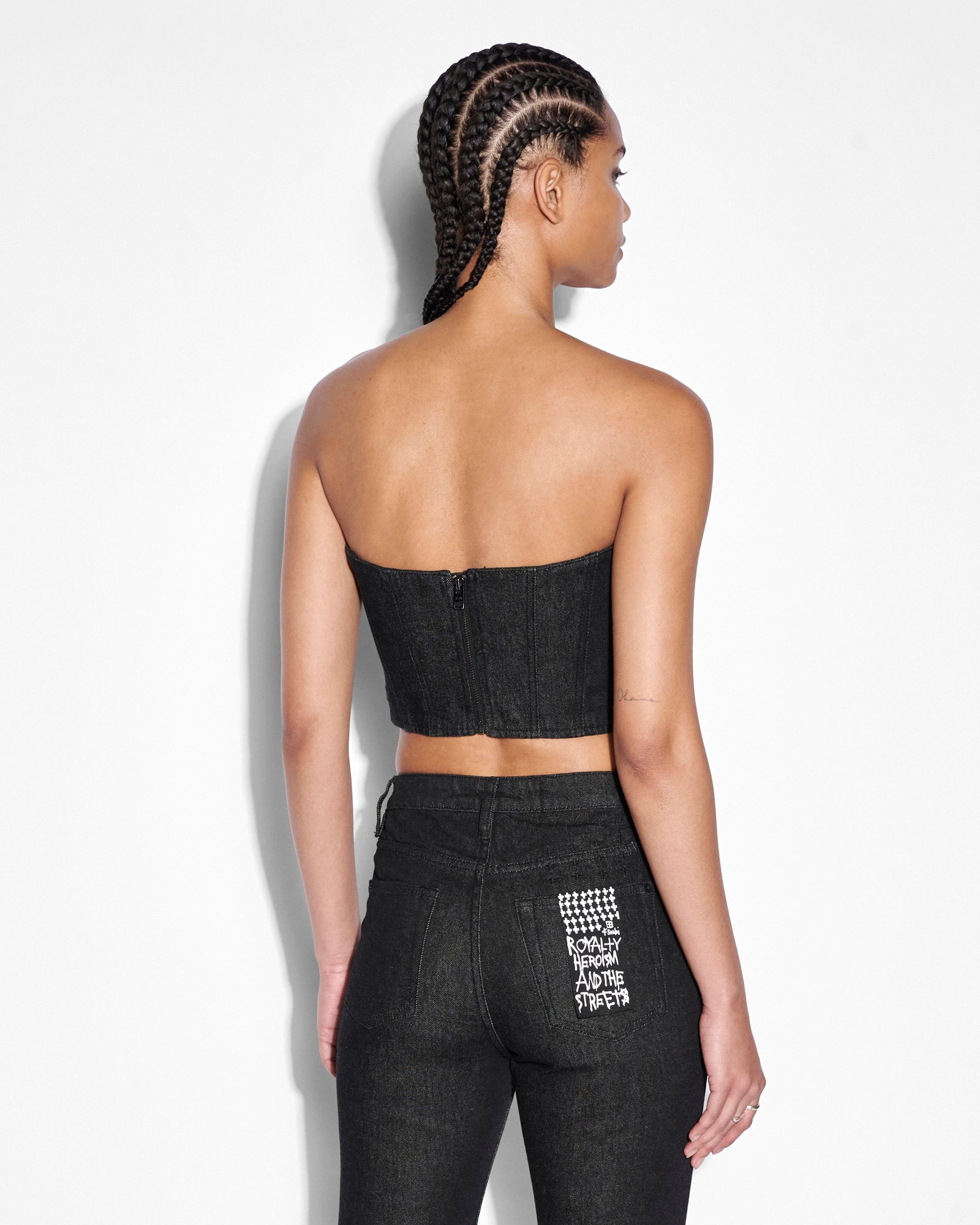 BUSTIER EBONY LACED - Image 2