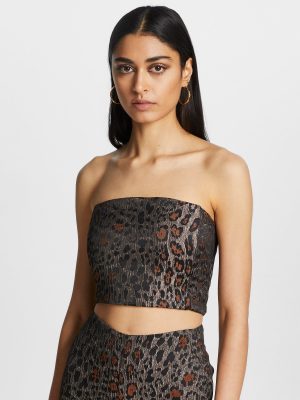 THREE AM TOP LEOPARD