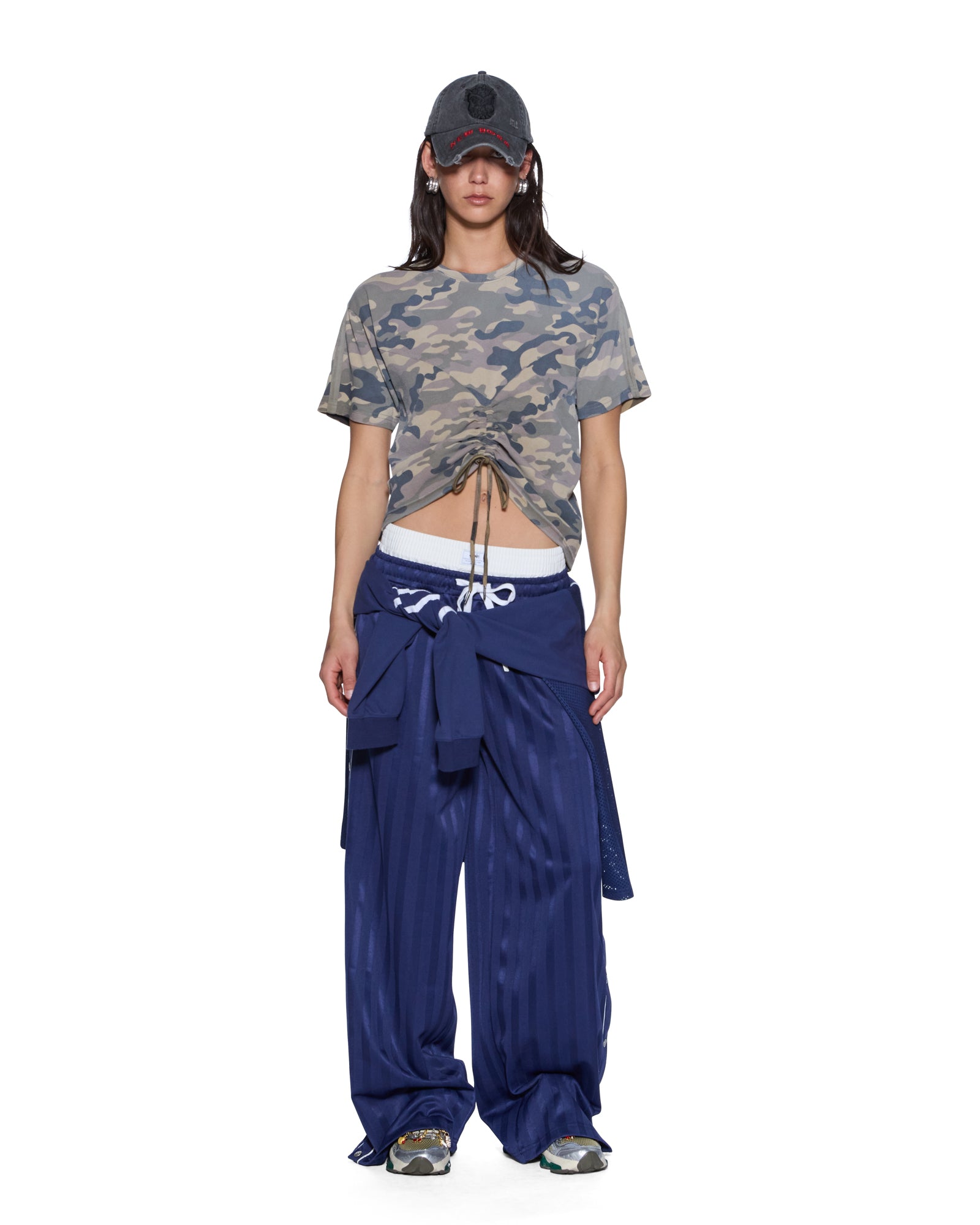 RUCHED EVERYDAY SS TEE CAMO - Image 2