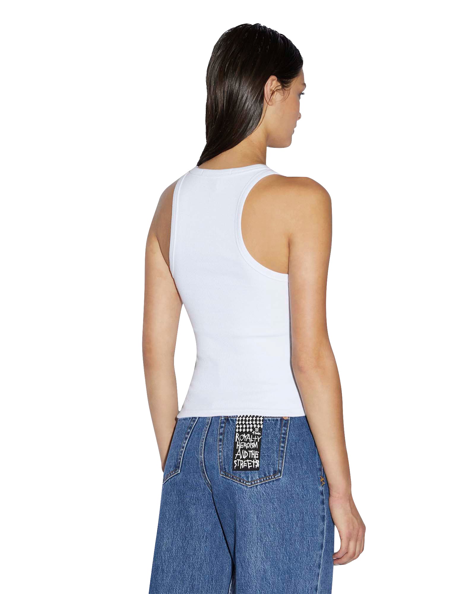 STACKED ORIGIN TANK WHITE - Image 4