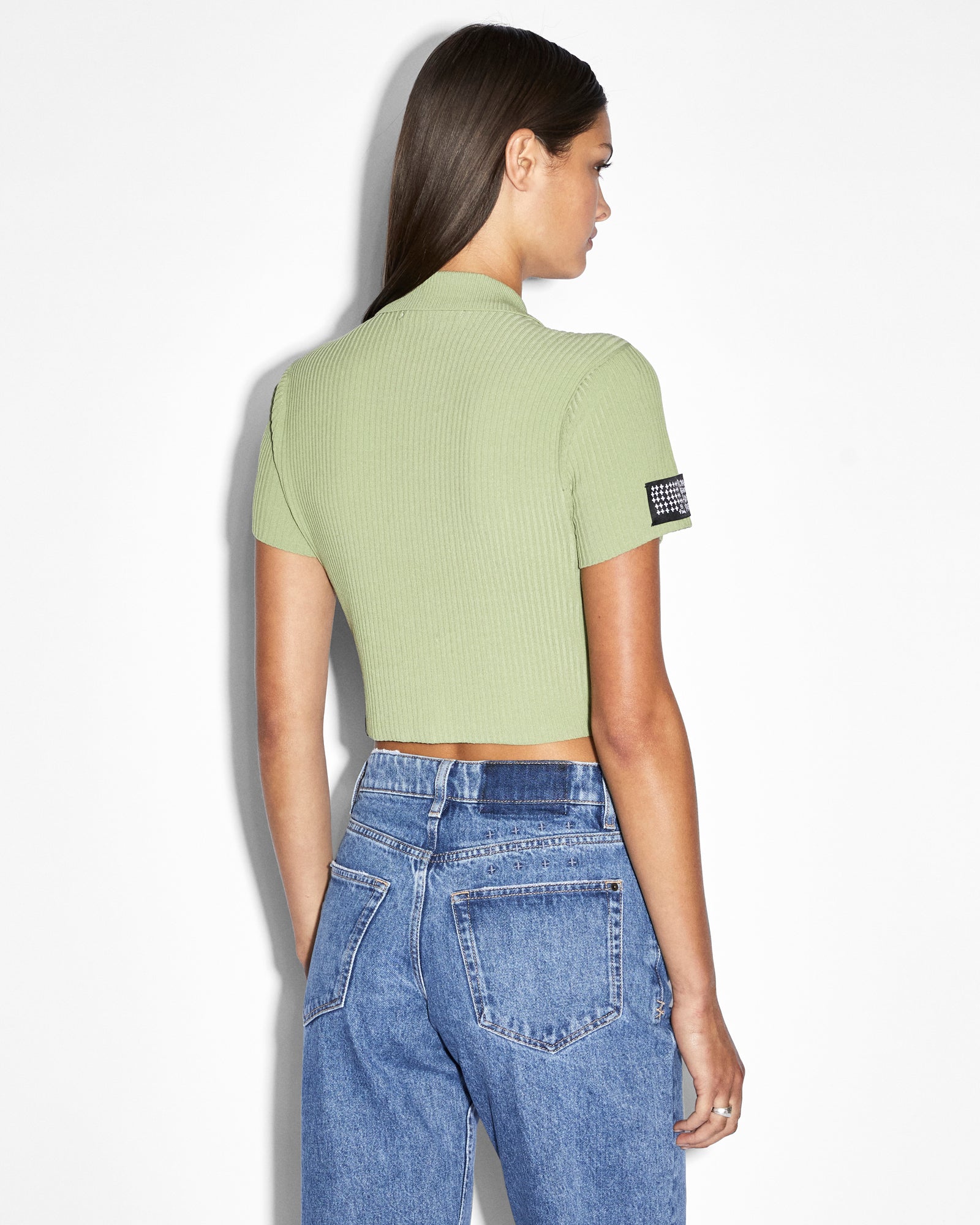 LEAGUE POLO SS CARDI SAGE - Image 2