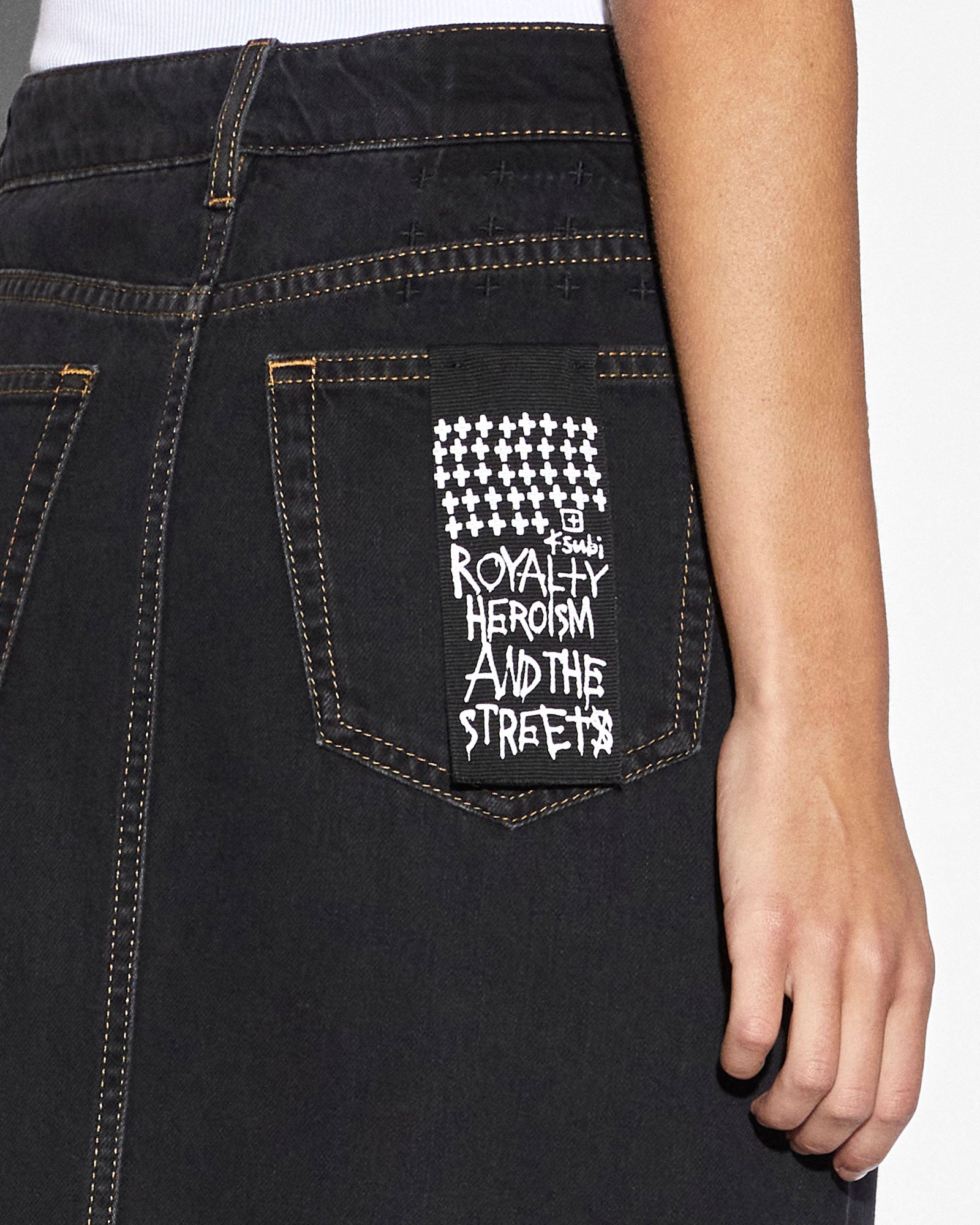 KARA MAXI SKIRT PITCH - Image 5