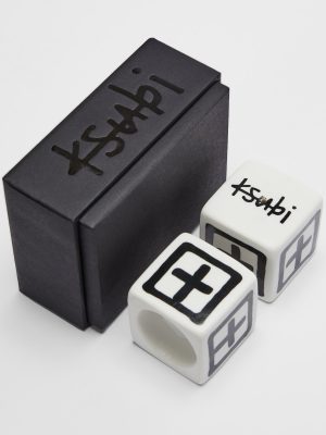 INCENSE KUBE STAND WHITE