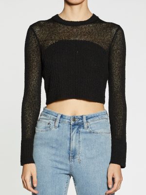 DIVIDE SWEATER BLACK