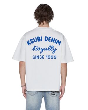 Royalty Halen Ss Tee Vintage White