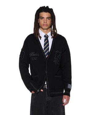 Playoff Cardigan Black