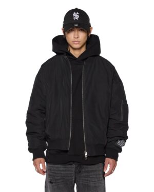 Intruder Bomber Jacket Black