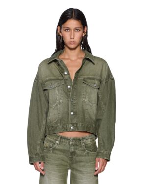 Relax Trucker Jacket Militant Green