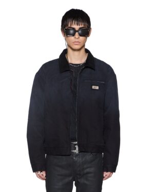 Plated Greenwich Jacket Black