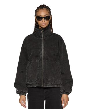 Reversible Puffer Jacket Noir Kraftwerk/Black