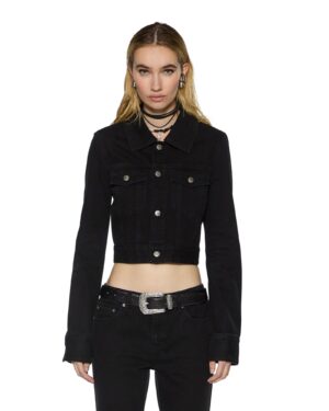 Slim Trucker Jet Black