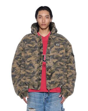 Plated Bomber Jacket Camo