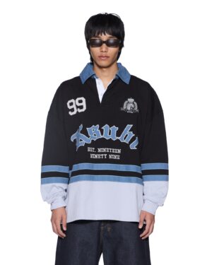 Idol Ls Rugby Faded Black