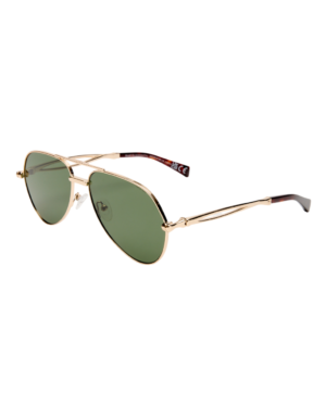 The Montana Sunglasses Gold Green