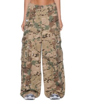 Ksuper Cargo Pant Woodland Camo