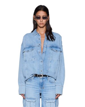 Astra Denim Ls Shirt Spirit