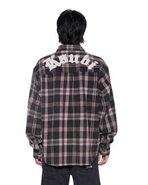 Vulture Flannel Ls Shirt Plum