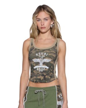 Varsity Chloe Tank Camo