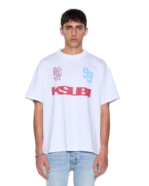 Rugged Ekcess Ss Tee White/Red
