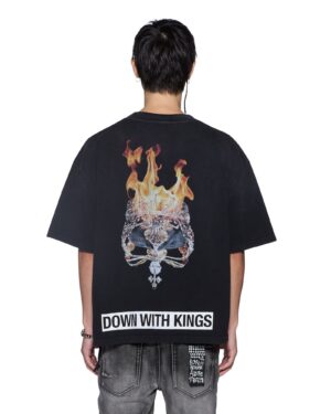 Kings Halen Ss Tee Black Fade