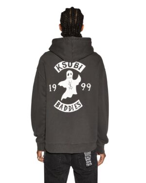 Baddies Biggie Hoodie Faded Black