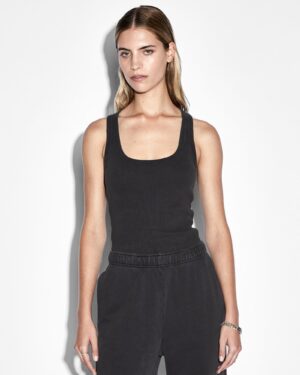 3x4 Origin Tank Washed Black